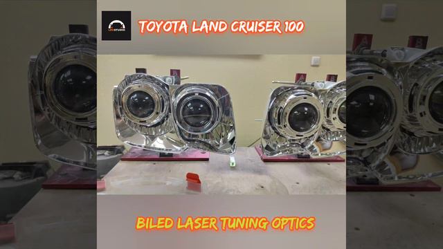 Про модернизацию света фар Toyota Land Cruiser 100 в Ledstudio