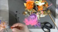 МК фонарь¦Step by Step Tutorial altered Skeleton Brook aka Soul King on a lantern by Ragozina Olya