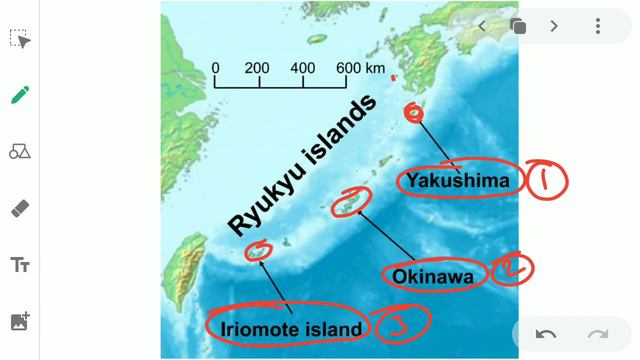 Important Japanese Cities. Disputed Island between Japan, China and Russia (Senkaku Island, Kuril)