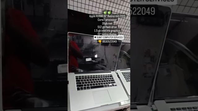 MacBook Pro 15” ratina 13982014 moduals Corei7 processor16gb ram256 gb flash drive15” ratina displa