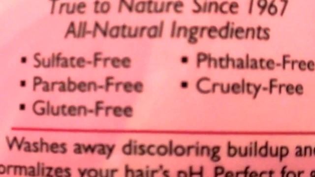 Aubrey Swimmer's pH Neutralizer Shampoo Almond Apricot remove chlorine from Hair?