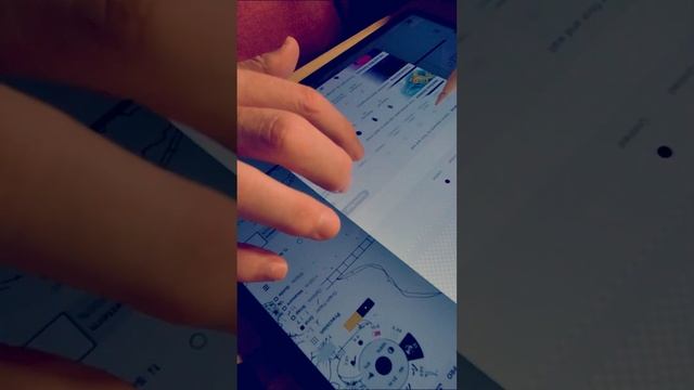 Drawing on iPad: Adding style to a boring 2d plan!