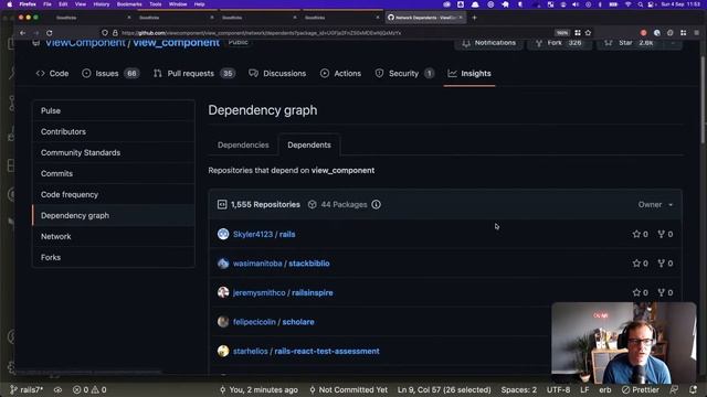Merging (refactoring?) ViewComponents in Rails and more UI work | Ruby on Rails Livestream