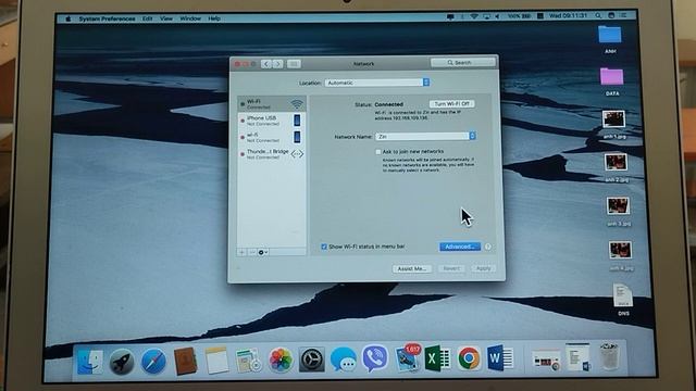 Hướng dẫn thay đổi DNS trên Macbook