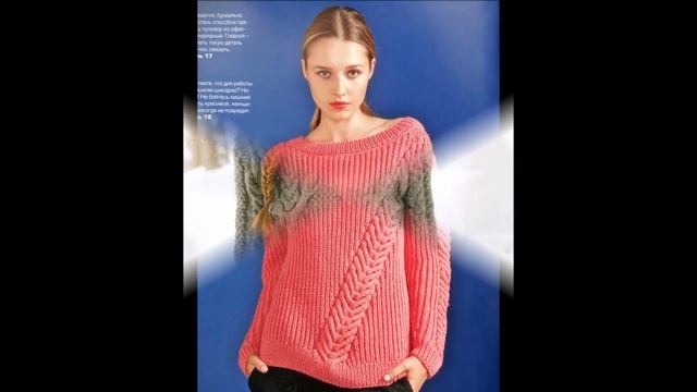 Пуловеры, Кофты Спицами - 2019 / Sweatshirts