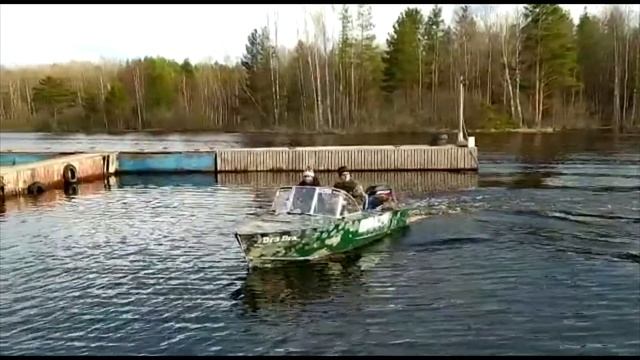 Первая вылазка на новом Прогрессе Dra Dra 20 апреля  2020 года  Рыбинское море, "База Острова"