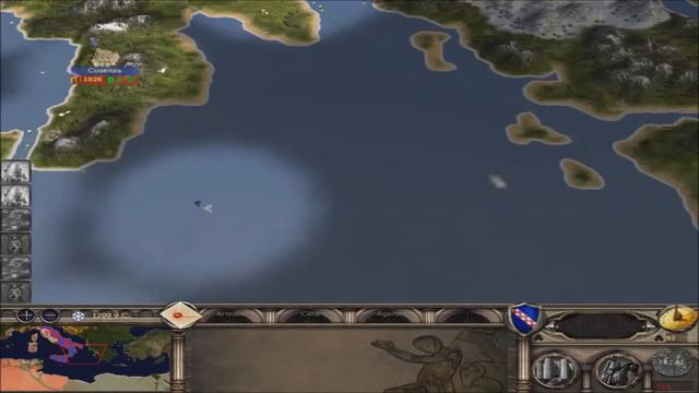 Medieval 2: Total War Bellum Crucis gameplay campagna Normanni 6 Gabronx97
