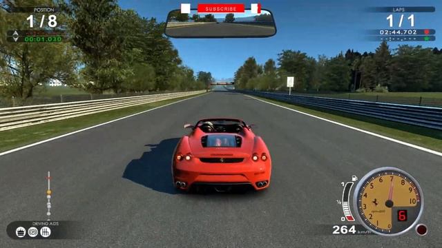 Ferrari F430 Spider (2005) - Nordschleife Nurburg [ Test Drive Ferrari Racing Legends | Gameplay ]