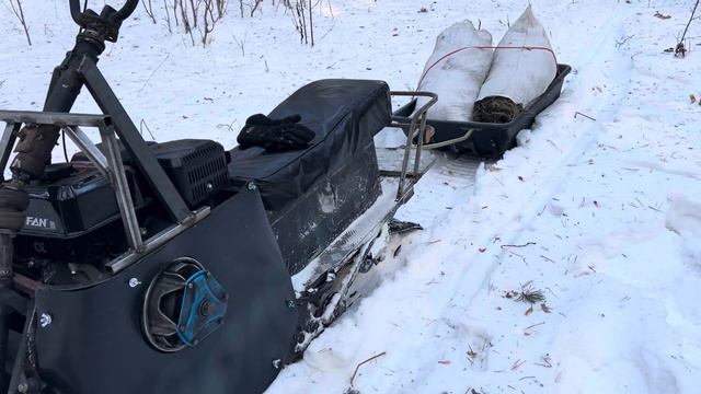 Снегоход динго 125 с двигателем лифан 20 лс