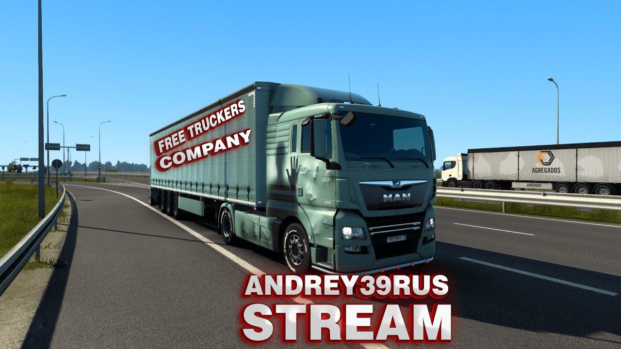 ETS 2 - конвой в Truckers MP