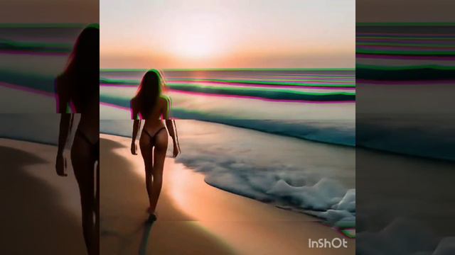 Девушка в бикини на пляже
ИИ генерация видео