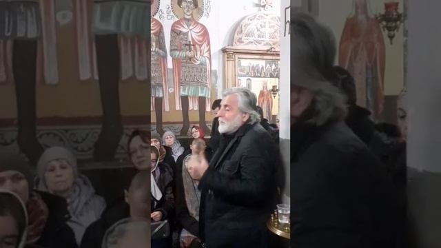 Давид Георгобиани в Москве рассказывает о старце Преподобном Гаврииле Ургебадзе