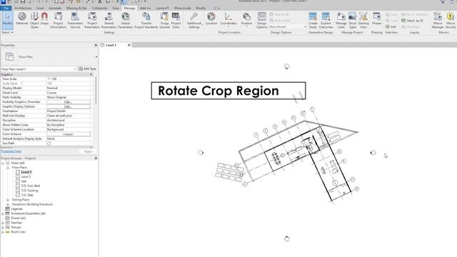 Revit | Rotate View Orientation to Straight for Orthogonal Snapping