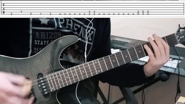 Megadeth - Soldier On (Guitar Tutorial Cover +TABS)