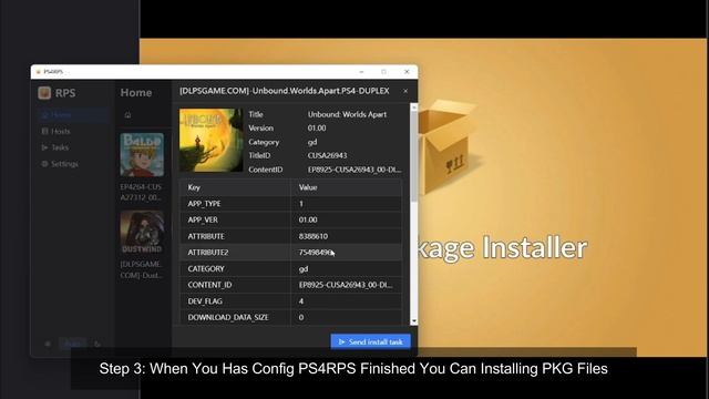 Remote PKG Sender PS4RPS For PS4  Update  Jailbreak 9.00 And Bellow