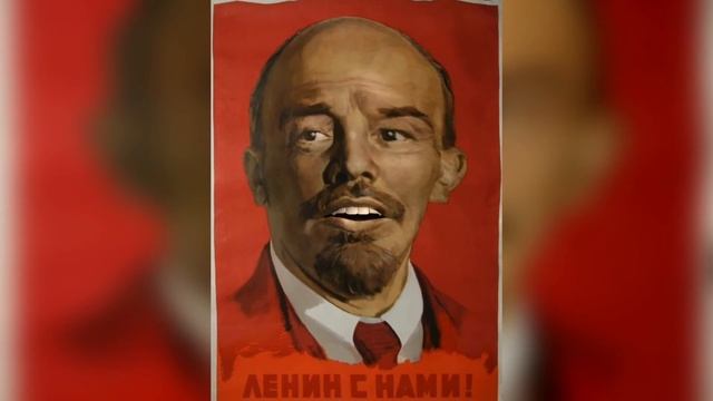 Оживление портрета Ленина забавное | The revitalization of the portrait of Lenin is funny