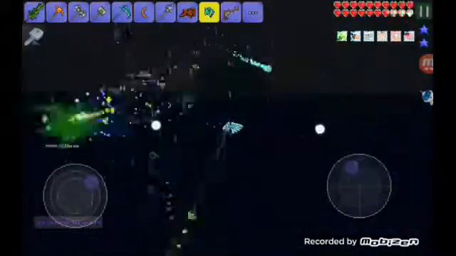 Aaron The Warrior Let's play ep 13 Duke fishron battle|Terraria 1.2.12785