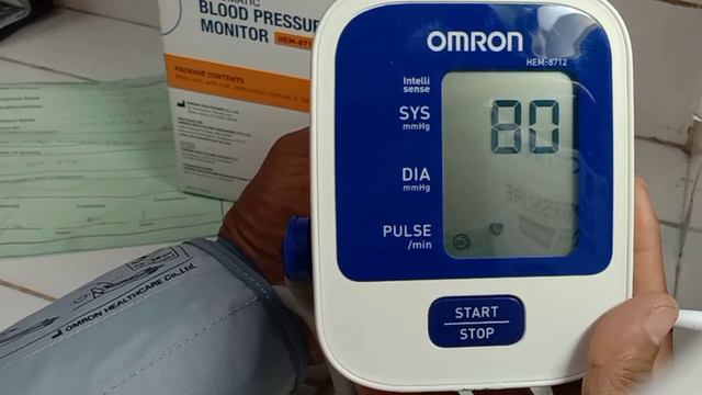 Kode E1 tensi meter omron
