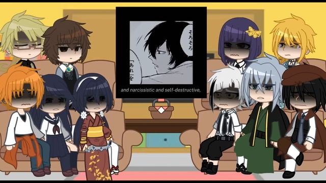 ADA react to Dazai ANGST Part 2??  SukiDa  read desc