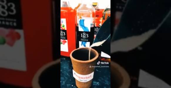 Съедобные стаканчики для кофе