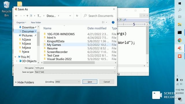 Java - Hello World Program