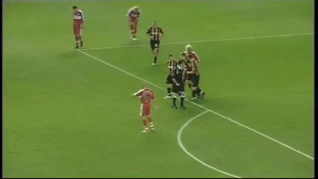 Middlesbrough v Hull City 2006-07 Cup R3 replay VIDUKA YAKUBU HINES GOAL