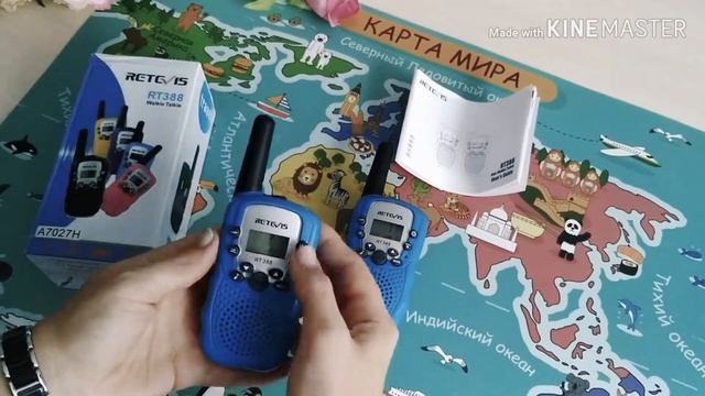 КИТАЙ! Детские рации Retevis RT388