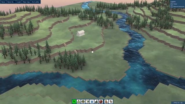 Timberborn features Highlight: Map Editor