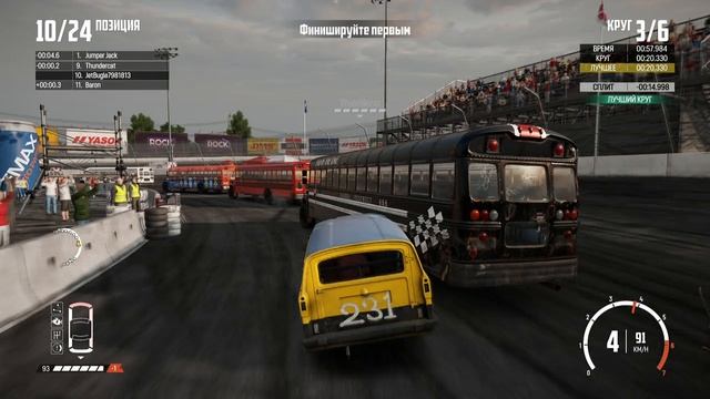 Wreckfest. Прохождение компании. Часть 3