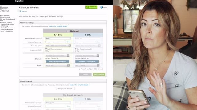 How to get the 2.4GHz wifi from your router