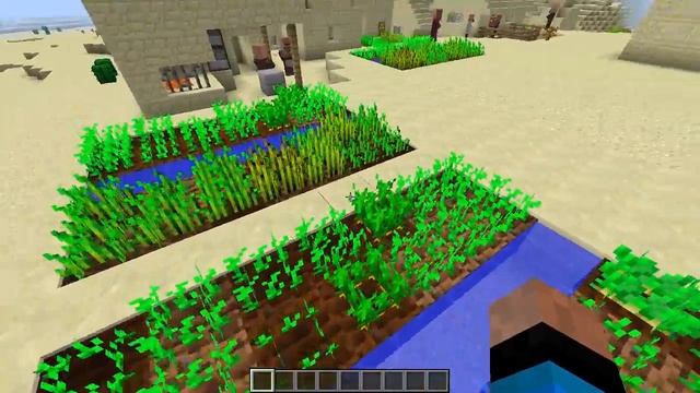 Сид на деревню в Майнкрафте - Ключ генерации для деревни в пустыне Minecraft