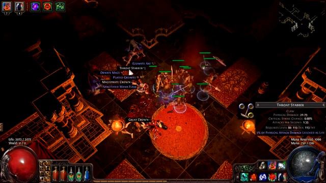 Path of Exile: Great cheap leveling and Piety farm build- Elemental Animate Summon Build