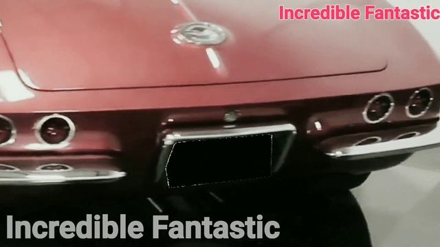 1961 Chevrolet Corvette  -  Red Colors  4K Video