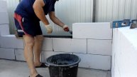 кладка г/блока ,переделанная приспособа