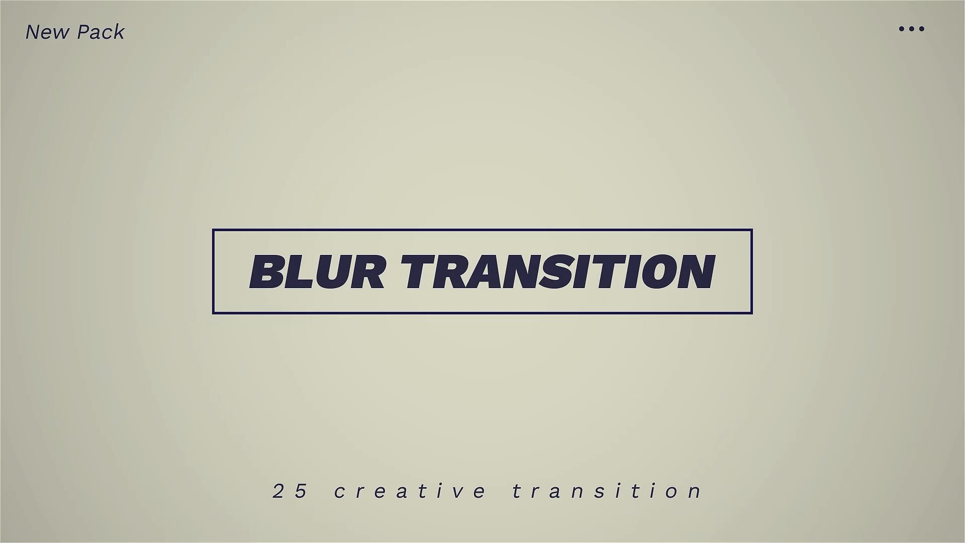 Blur Transition