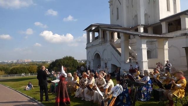Оркестр ГУСЛЯРЫ РОССИИ в Коломенском парке