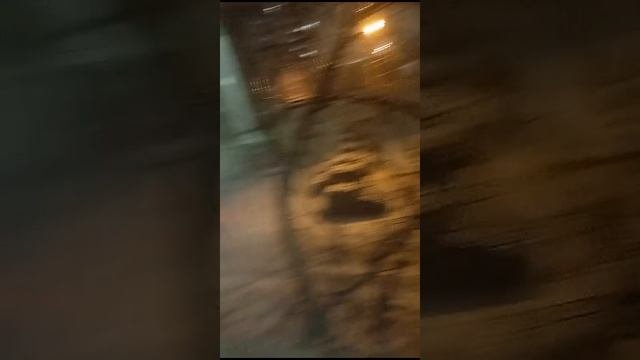 снег
