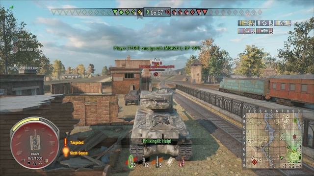 World of Tanks Console T8 M6A2E1 'Mutant' Mastery Platoon Game