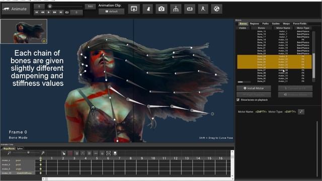 DeepMotion: How to Create Natural Animated Hair in 2D