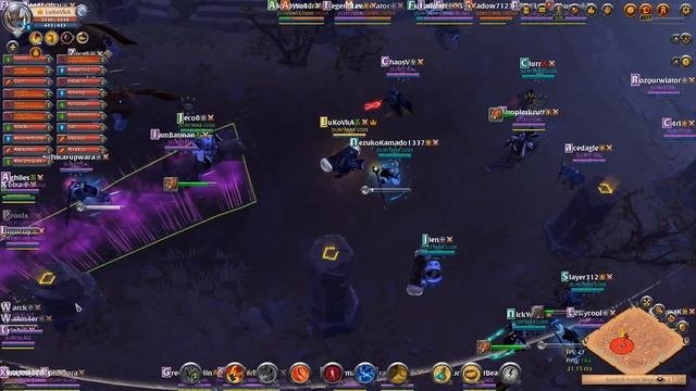 ALBION ONLINE - ВАЛЕРА БУМ ПАК И ЕГО КОМАНДА!SURF VS FINAL ORDER ZVZ!
