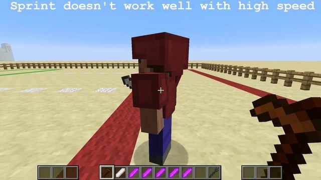 Minecraft Custom NPC speed test
