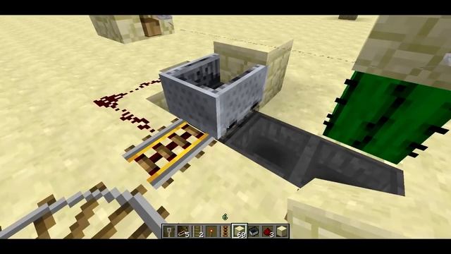 Compact Auto Minecart Station -- Minecraft Tutorial