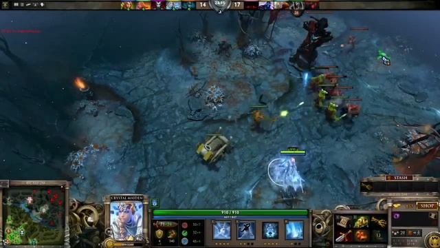 Trackpad Dota: Crystal Maiden (5)