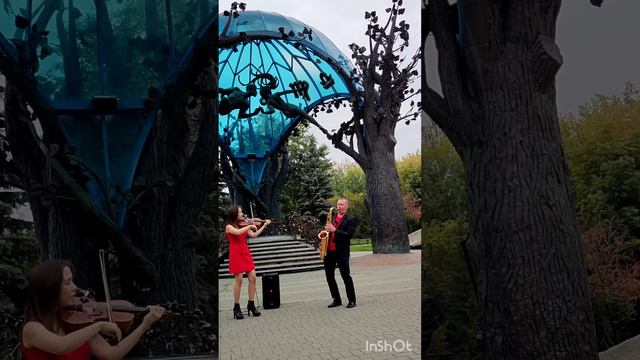 Дуэт скрипки🎻 и саксофона🎷 "Александрилия" • каверы на Senorita/Despacito/Sting