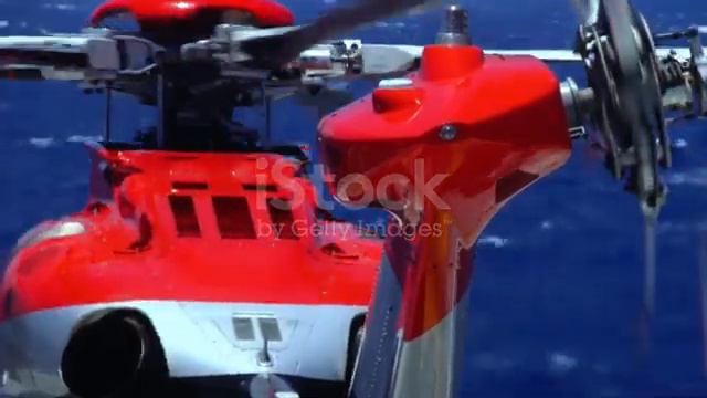 The rotation of the helicopter rotor column