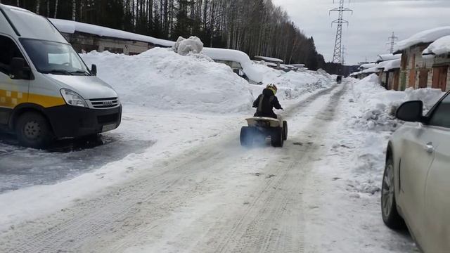 Suzuki lt-80 тест драйв...г.Ижевск