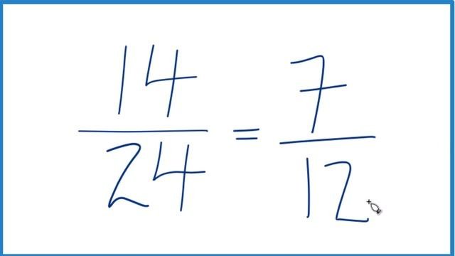 How to Simplify the Fraction 1424