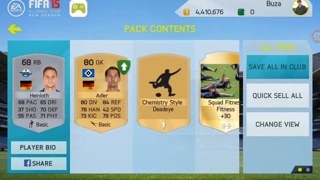 FIFA 15 {NEW SEASON} PACK OPENING ANDROID/IOS 😕