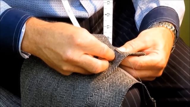 Bespoke Suits And Overcoats, Fine Hand Stitching And Real Button Holes