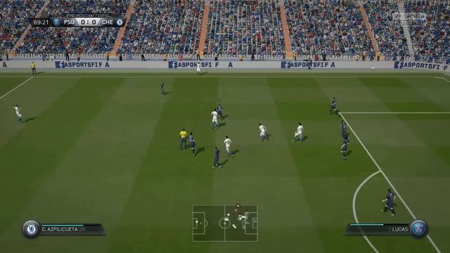 Let's Play Fifa 16 Gameplay Deutsch PS4 German #5 - PSG vs Chelsea